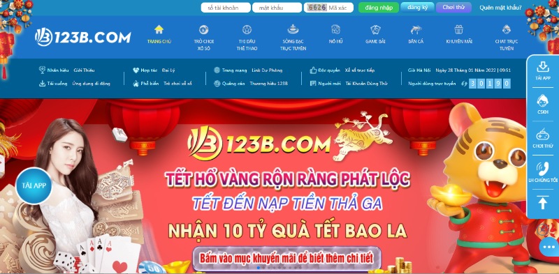 123B là tân binh trong làng cá cược trực tuyến tại Việt Nam