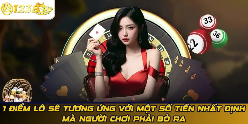 1 điểm lô tương ứng số tiền nhất định