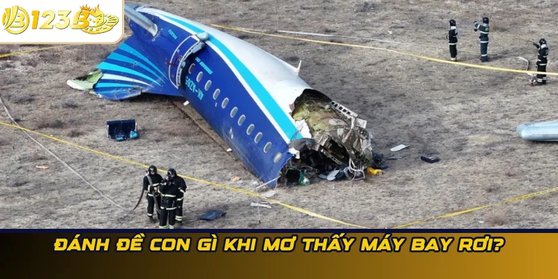 Đánh đề con gì khi mơ thấy máy bay rơi?