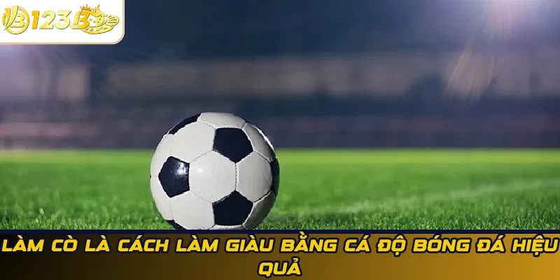 Làm cò cá độ bóng đá — lợi nhuận kèm rủi ro