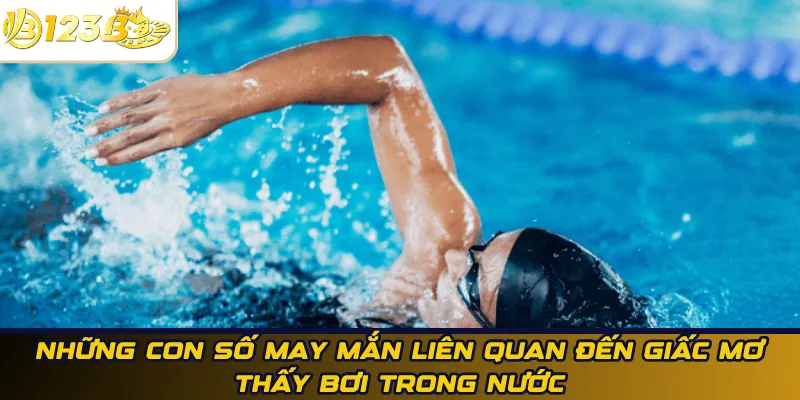 Những con số may mắn liên quan đến giấc mơ thấy bơi trong nước