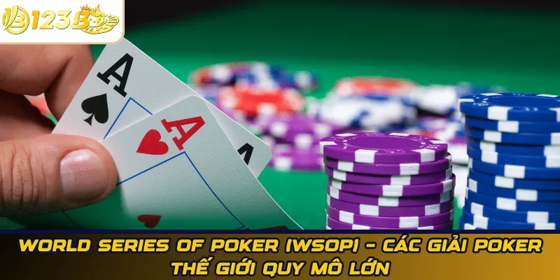 World Series Of Poker (WSOP) – Các giải Poker thế giới quy mô lớn