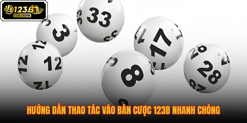 Thao tác truy cập bàn cược lô đề trực tuyến siêu tốc