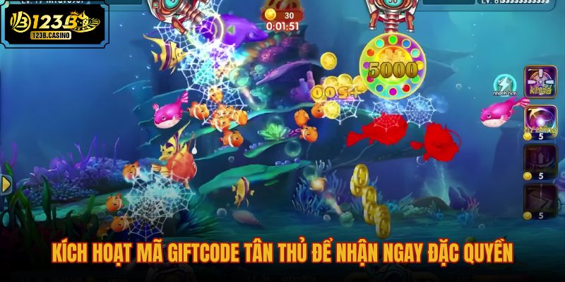 Quà tặng tân thủ và ưu đãi nạp tiền bắn cá