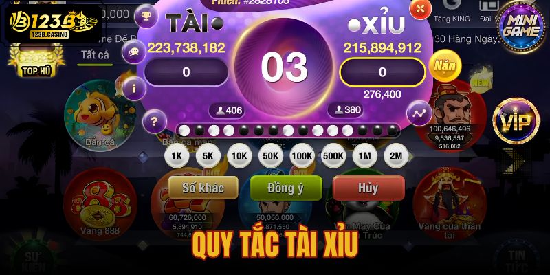 quy tắc tài xỉu