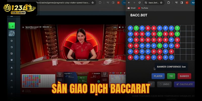 sàn giao dịch baccarat