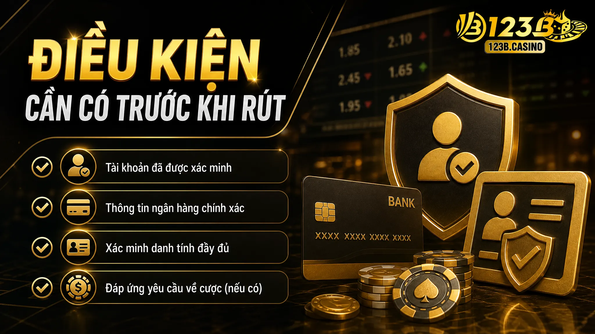 Điều Kiện Cần Có Trước Khi Rút