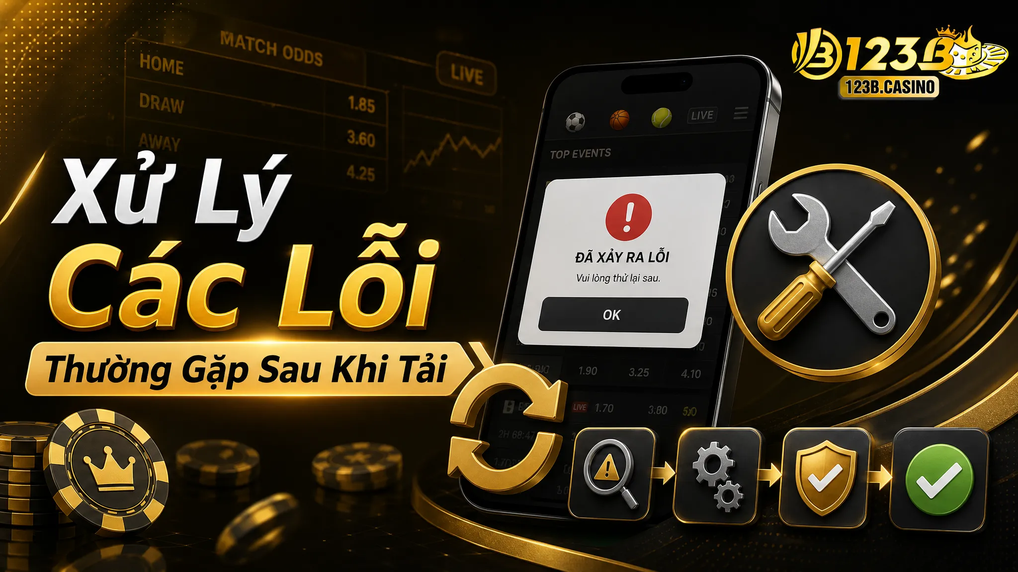 Xử Lý Các Lỗi Thường Gặp Sau Khi Tải